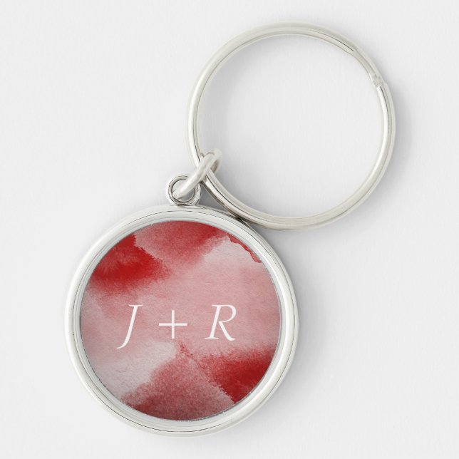 abstract painting background keychain (Front)