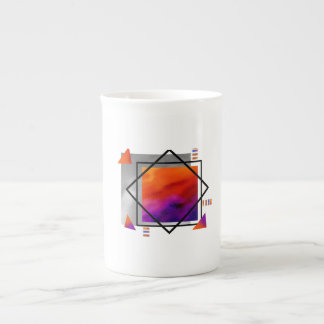 Abstract Painting Bone China Mug