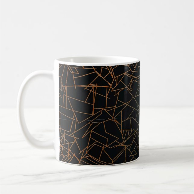 Abstract painting coffee mug (Left)