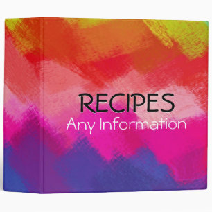 Abstract Painting Colourful Abstract Art 21 Binder