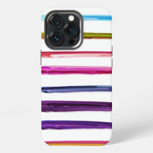 Abstract Painting   Colourful Paint Brush Strokes iPhone 13 Pro Case