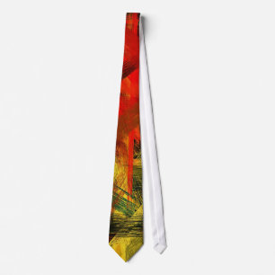 Abstract Painting   Dynamic Colours #74 Tie