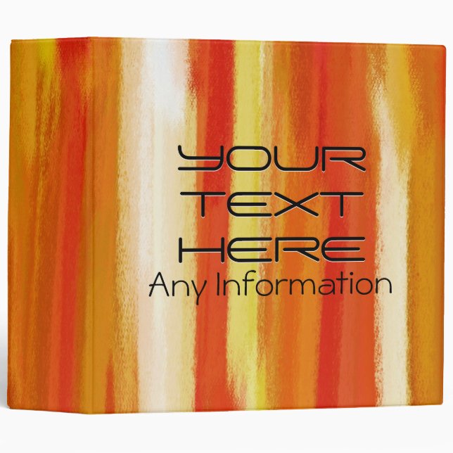 Abstract Painting | Dynamic Colours 8 Binder (Front/Spine)