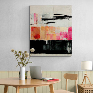 Abstract Painting "Glory Stacks".  Canvas Print