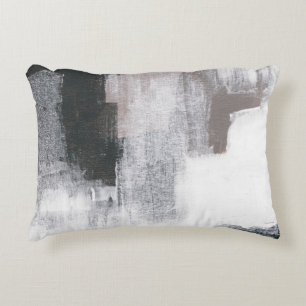 Abstract painting. Hand painted trendy artwork. Na Accent Pillow