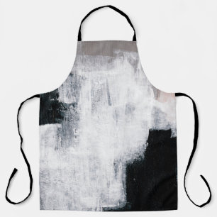 Abstract painting. Hand painted trendy artwork. Na Apron