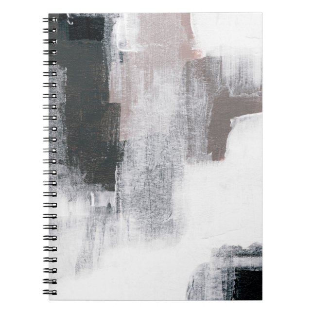 Abstract painting. Hand painted trendy artwork. Na Notebook (Front)