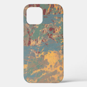 Abstract painting. Ink handmade image. Modern arti iPhone 12 Case