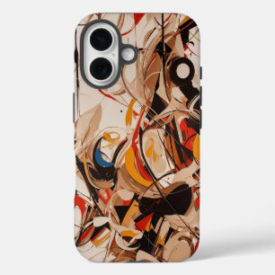 Abstract painting iPhone 16 case