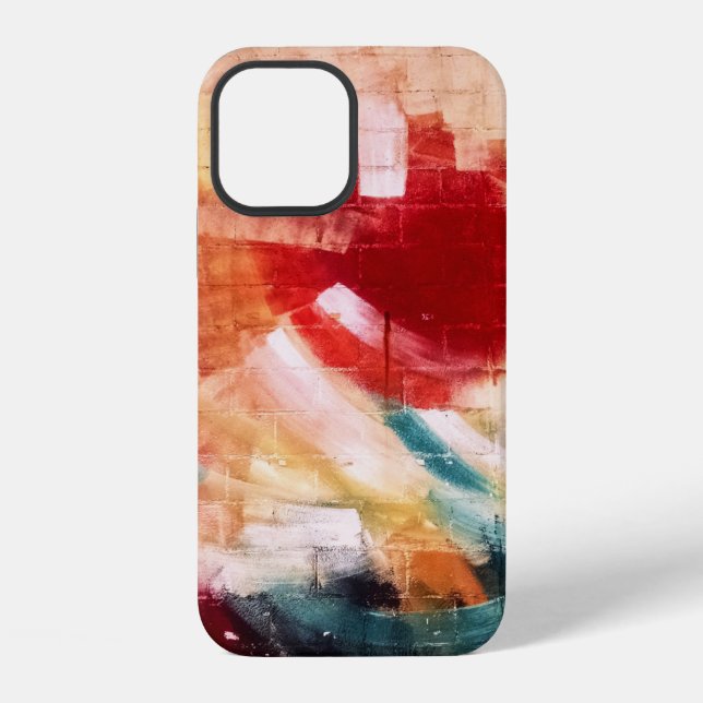 Abstract painting iPhone case (Back)