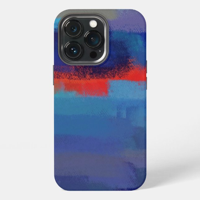 Abstract Painting iPhone Case (Back)