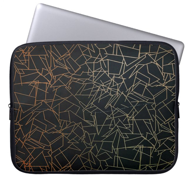Abstract painting laptop sleeve (Front)