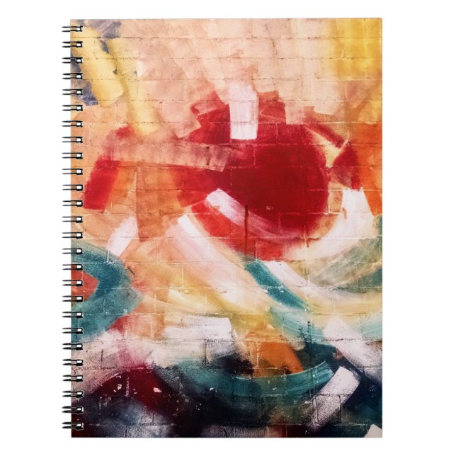 Abstract painting notebook (Front)