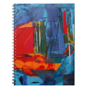 Abstract painting notebook