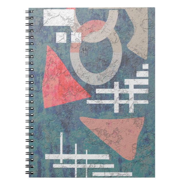 Abstract painting notebook (Front)