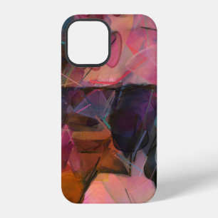 Abstract painting. Oil paint. Modern impressionism iPhone 12 Case