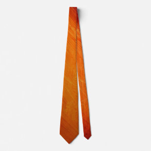 abstract painting orange tie