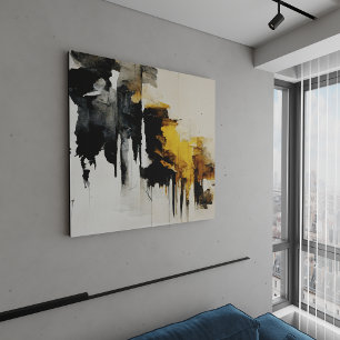 Abstract Painting "Overlook of the Wind".   Canvas Print