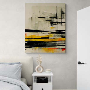 Abstract Painting "Philosophy and Abstraction".   Canvas Print