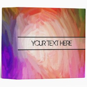 Abstract Painting Retro Abstract Art 56 Binder
