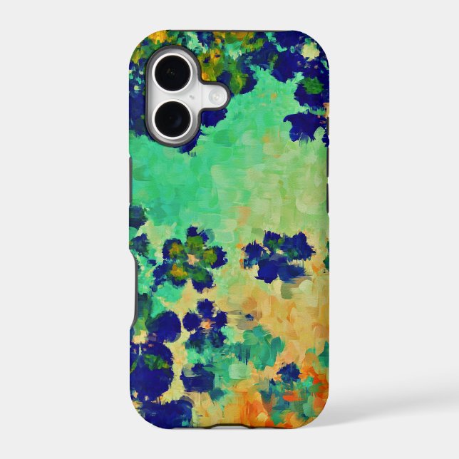 Abstract Painting | Spring Flowers (Back)