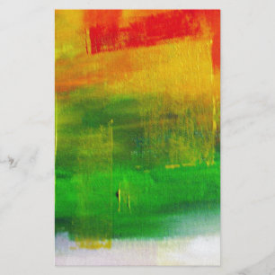 Abstract Painting Stationery