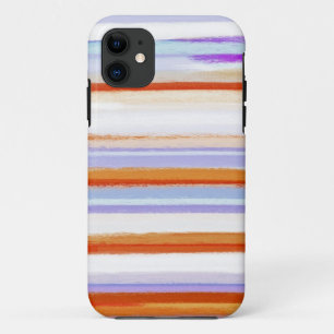 Abstract Painting   Stripes Dynamic Colours 10 iPhone 11 Case