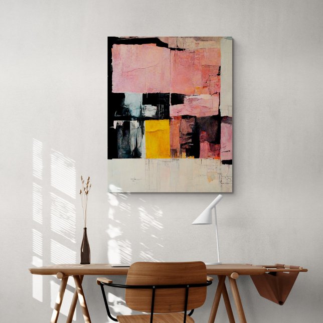 Abstract Painting "Sunday Survival".  Canvas Print (Creator Uploaded)