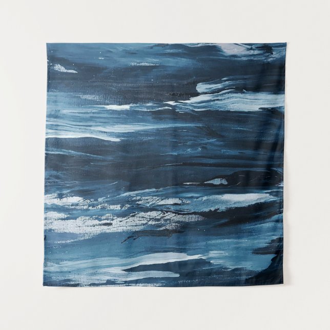 Abstract painting tapestry (Front)