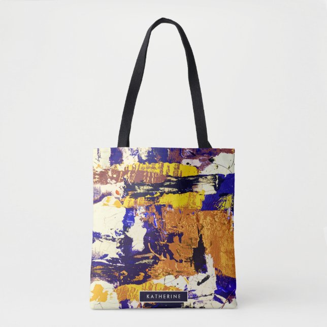 Abstract Painting Tote Bag (Front)