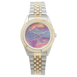 Abstract Painting Watch Face