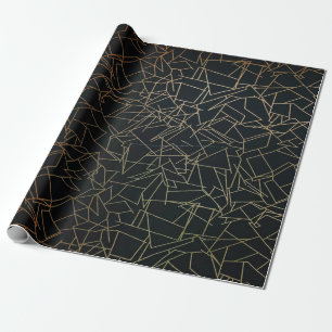 Abstract painting wrapping paper