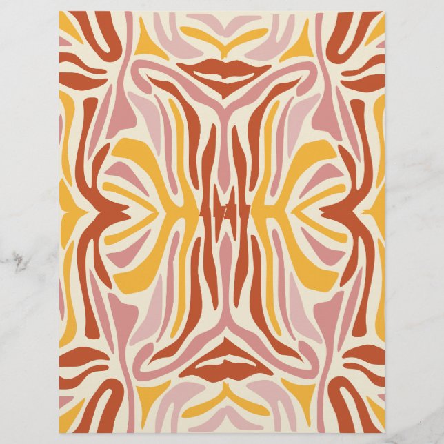 Abstract Paper Design (Front)