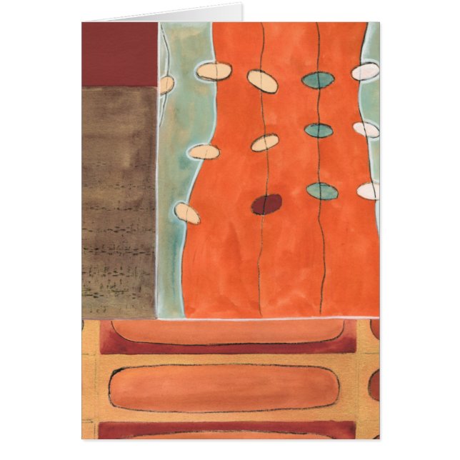 Abstract Parade of Eggs by Erica J Vess (Front)