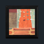 Abstract Parade of Eggs by Erica J Vess Gift Box<br><div class="desc">This abstract painting by Erica J Vess features a parade of eggs marching past a strip of orange. The multipaneled piece would make an excellent start to a modern art collection. Buy yours today!</div>