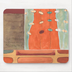 Abstract Parade of Eggs by Erica J Vess Mouse Pad