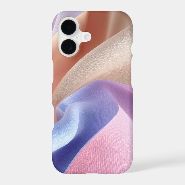 Abstract Pastel Fabric Flow with Gentle Curves (Back)