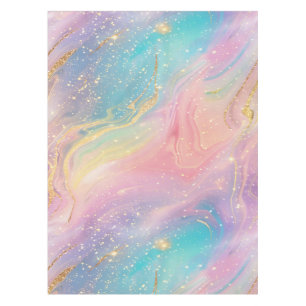 Abstract Pastel Glitter Seamless Pattern Tablecloth