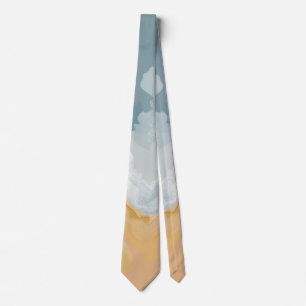 Abstract Pastel Paint Summer Edition Tie