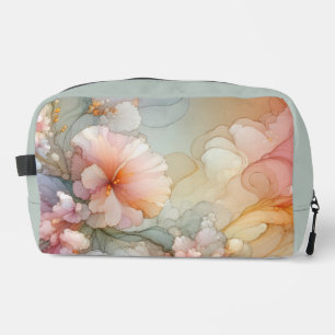 Abstract Pastel Sea Foam Floral Cloud Landscape Dopp Kit