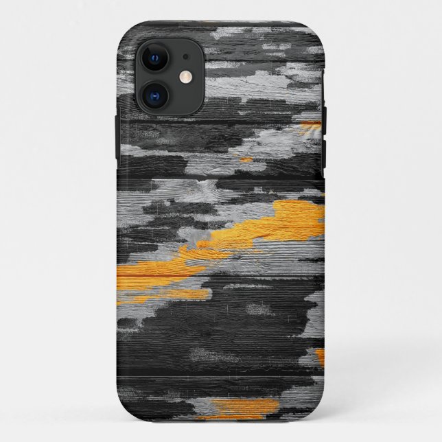 Abstract Pastel Wood Case-Mate iPhone Case (Back)