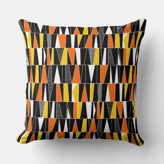  Abstract Pattern 070721 - Colours 05 Throw Pillow (Front)