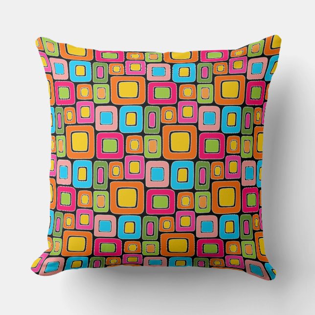 Abstract pattern 140621 throw pillow (Front)