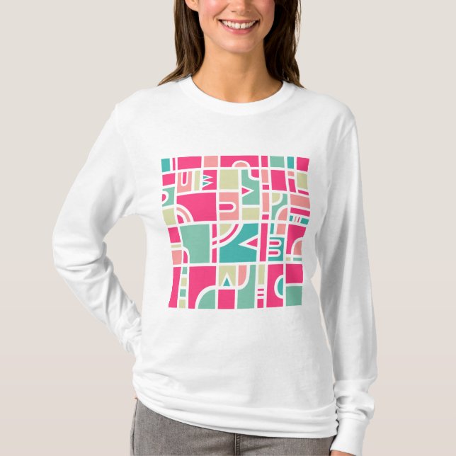 Abstract Pattern 170715 T-Shirt (Front)