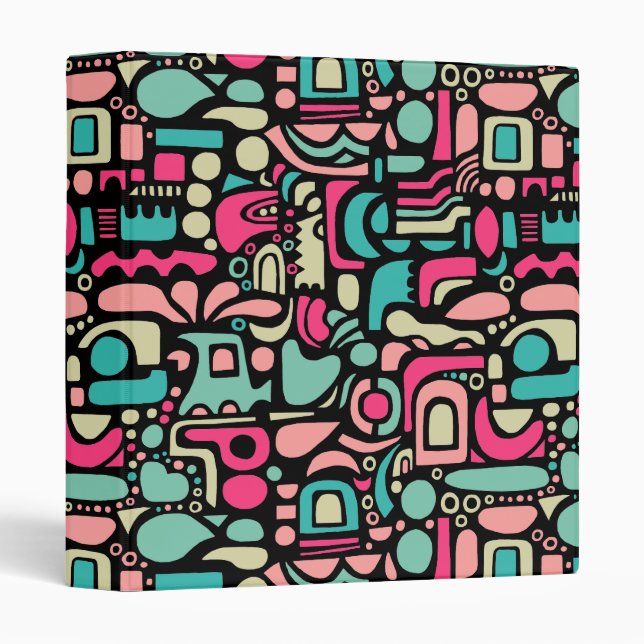 Abstract Pattern 210515 Binder (Front/Spine)
