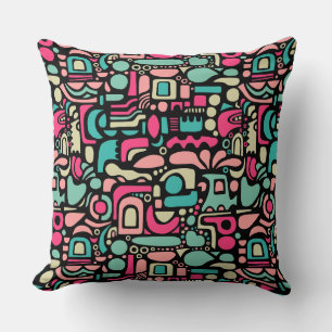 Abstract Pattern 210515 Throw Pillow