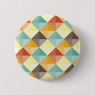 Abstract pattern 2 inch round button