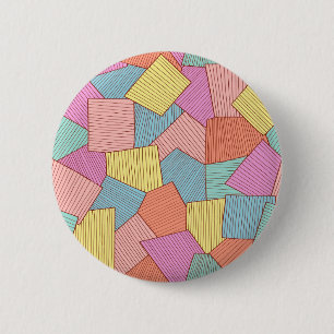 Abstract pattern 2 inch round button