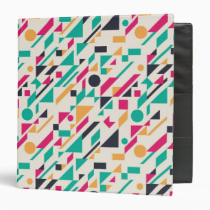 Abstract pattern 3 binder