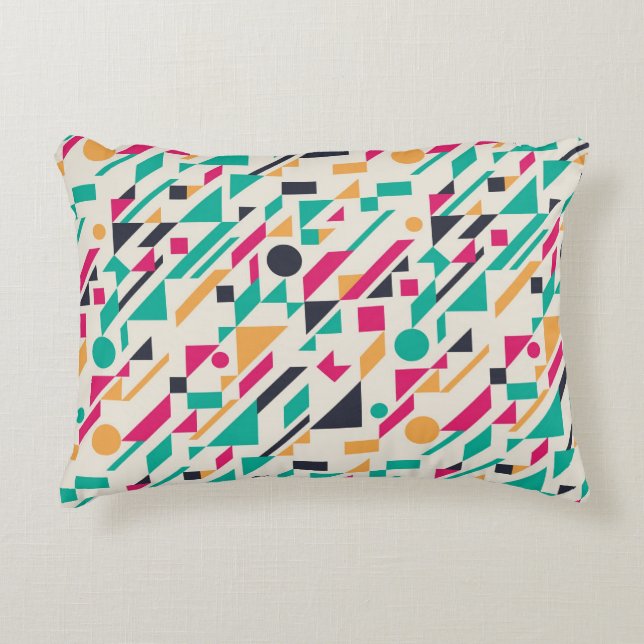 Abstract pattern 3 decorative pillow (Front)